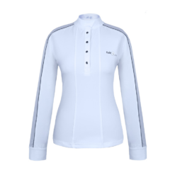 Fair Play pikkade varrukatega võistluspluus Claire - Valge