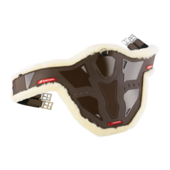 Zandona klapiga sadulavöö Carbon Air Sensitive+ Stud - Pruun