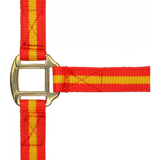 Norton päitsed Leather Lined - Punane/kollane