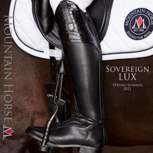 Mountain Horse ratsasaapad Sovereign Lux Black