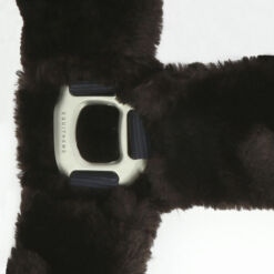 Equithéme kunstlambanahast pehmendustega päitsed Teddy Brown - Tumesinine, pruun karv