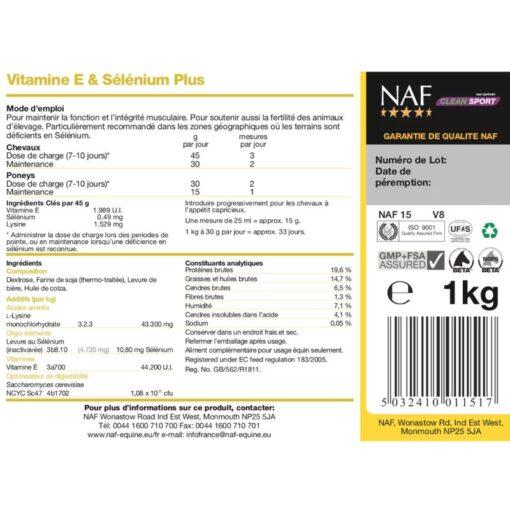 NAF söödalisand Vitamin E & Selenium Plus