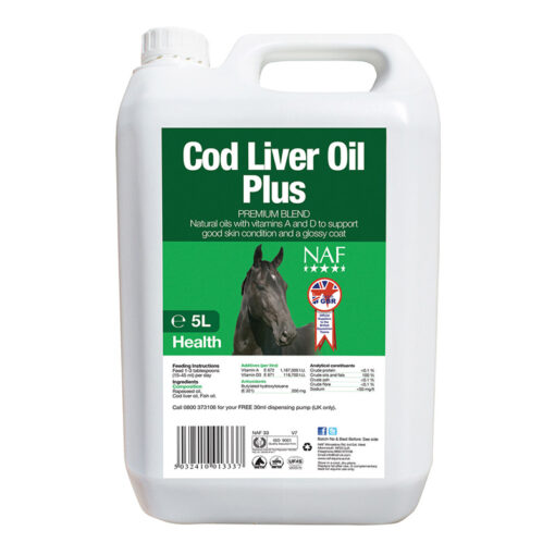 NAF kalamaksaõli Cod Liver Oil Plus 5 L