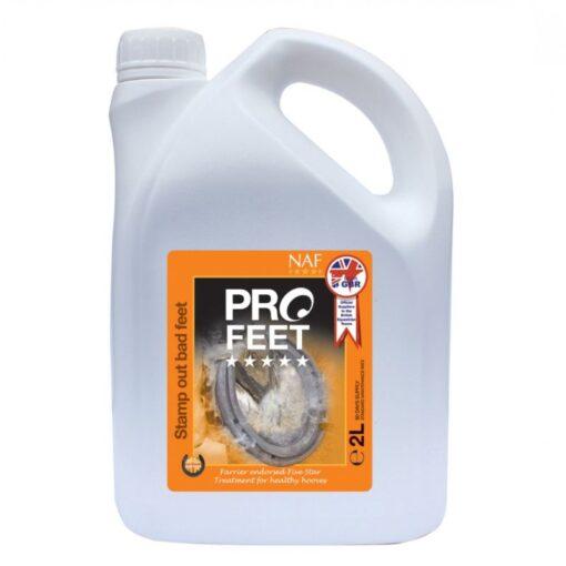 NAF Five Star toidulisand Pro Feet Liquid kapjadele - 2 L