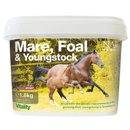 NAF toidulisand Mare, Foal & Youngstock sugumäradele ja varssadele - 1.8 kg