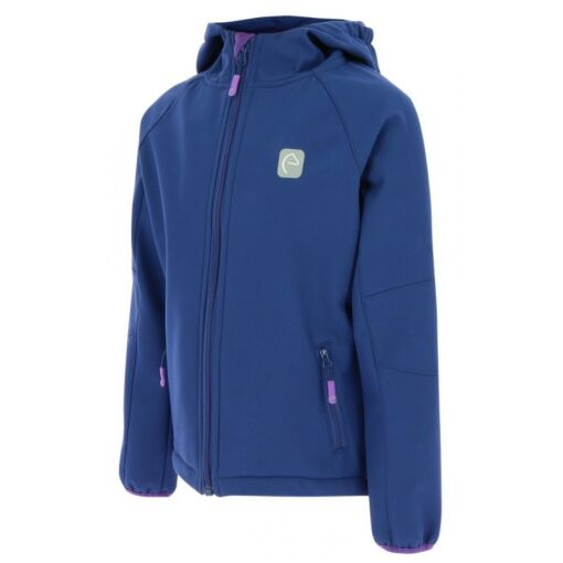 Equi-Kids laste softshell jope Amandine - Tumesinine