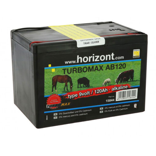 Horizont elektrikarjuse aku Turbomax AB120 9V-120AH