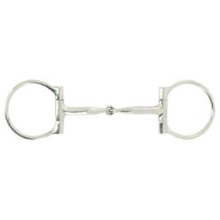 Feeling D-rõngastega 2-osalised suulised Snaffle 12 mm