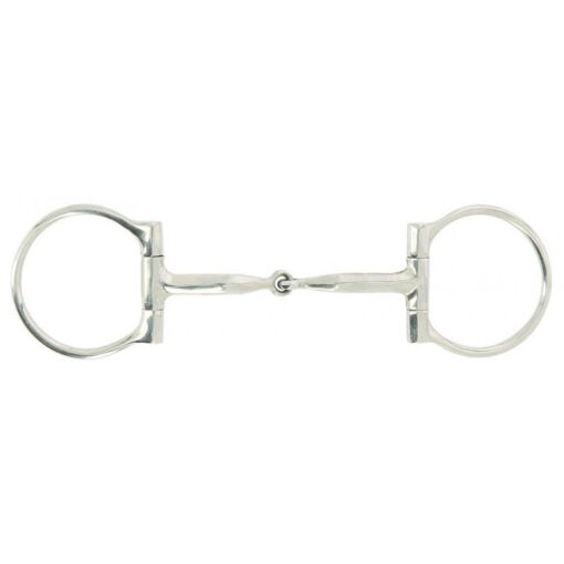 Feeling D-rõngastega 2-osalised suulised Snaffle 12 mm