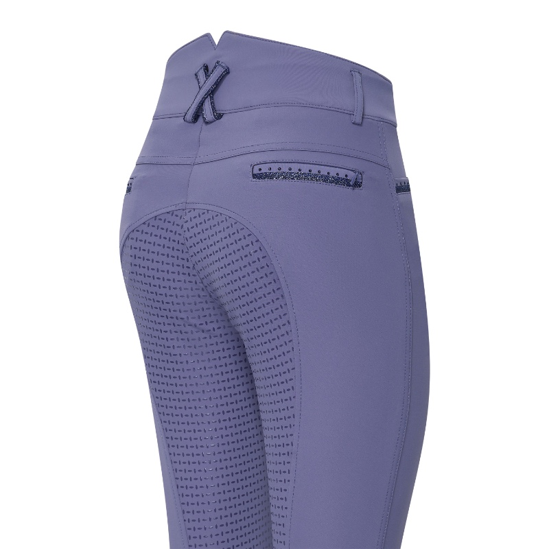 Imperial Riding kõrge värvli ja täisgrippidega ratsapüksid El Capone - Helelilla
