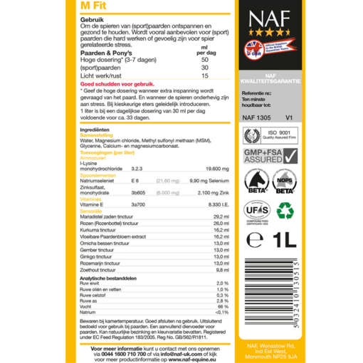 NAF seleen + E-vitamiini vedelik M Fit