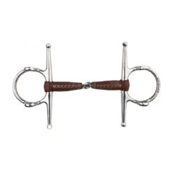 Metalab 2-osalised nahkkattega põsksuulised Pinchless Gag 17 mm