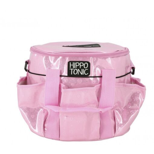 Hippo Tonic hooldusvahendite kott Glossy Heart - Roosa