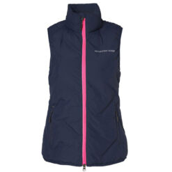 Mountain Horse vest Luna - Tumesinine / roosa