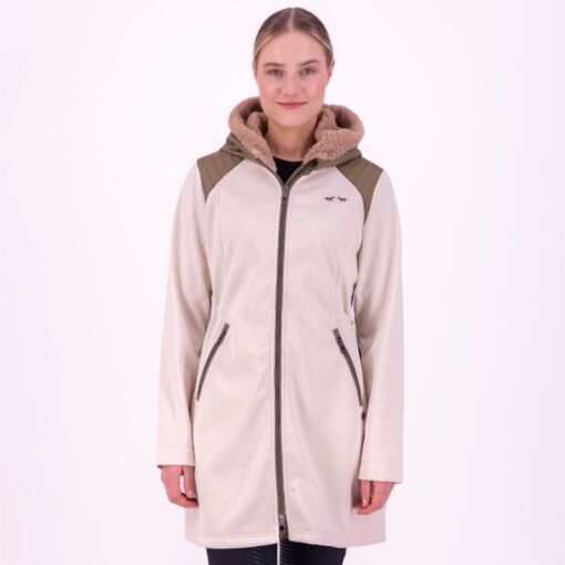 HV Polo softshell mantel Daphne - Beež