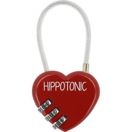 HippoTonic tabalukk Heart - Punane