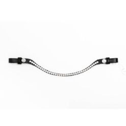 Finesse otsmikurihm Swarovski - Must / Valge