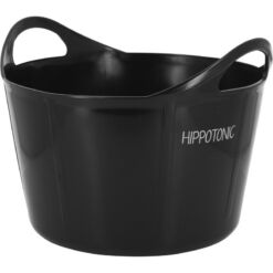 Hippotonic kummiämber Flexi-Tub 17L - Must