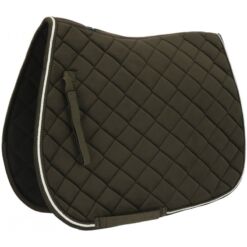 Riding World valtrap Velours - Pruun