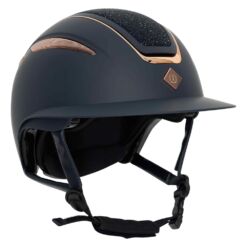 Imperial Riding kaska Olania Deluxe Wide - Tumesinine / rose gold