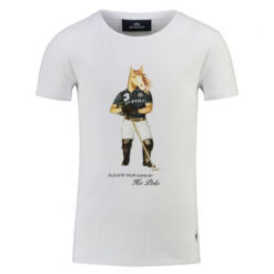 HV Polo laste T-särk Favouritas Horse - Valge