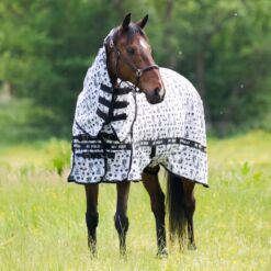 HV Polo eemaldatava kaelaosaga putukatekk Nena AOP - Valge