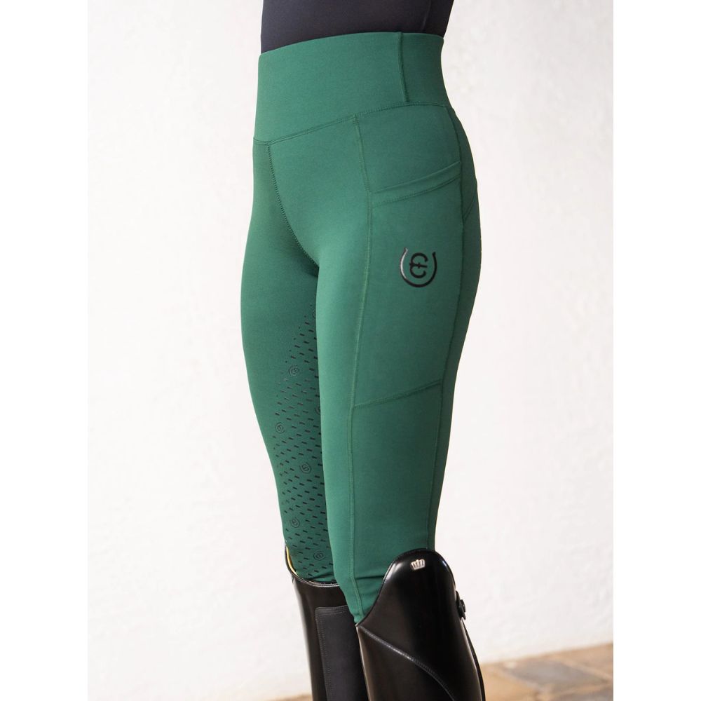 Equestrian Stockholm täisgrippidega ratsaretuusid Movement Sycamore Green - Tumeroheline