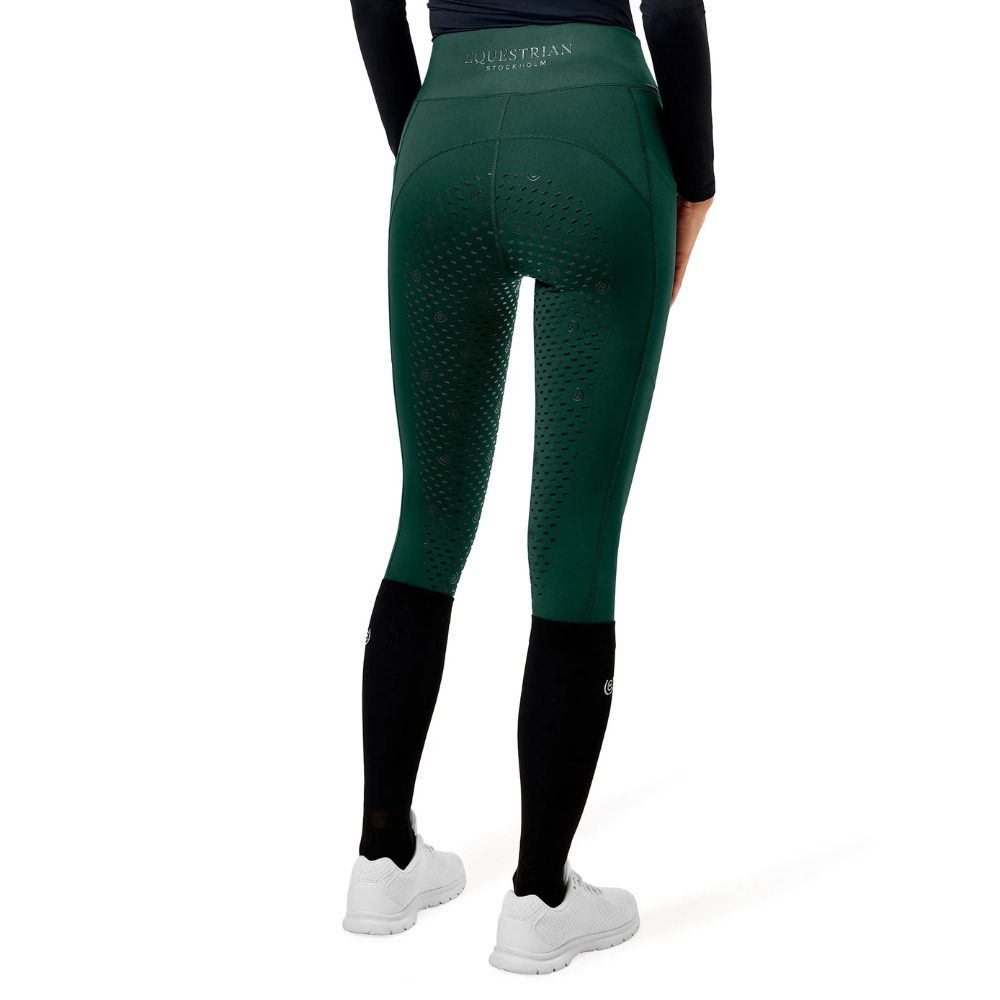Equestrian Stockholm täisgrippidega ratsaretuusid Movement Sycamore Green - Tumeroheline