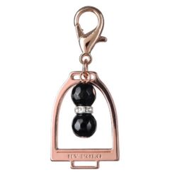 HV Polo õnneripats Stirrup Romy Rose - Must