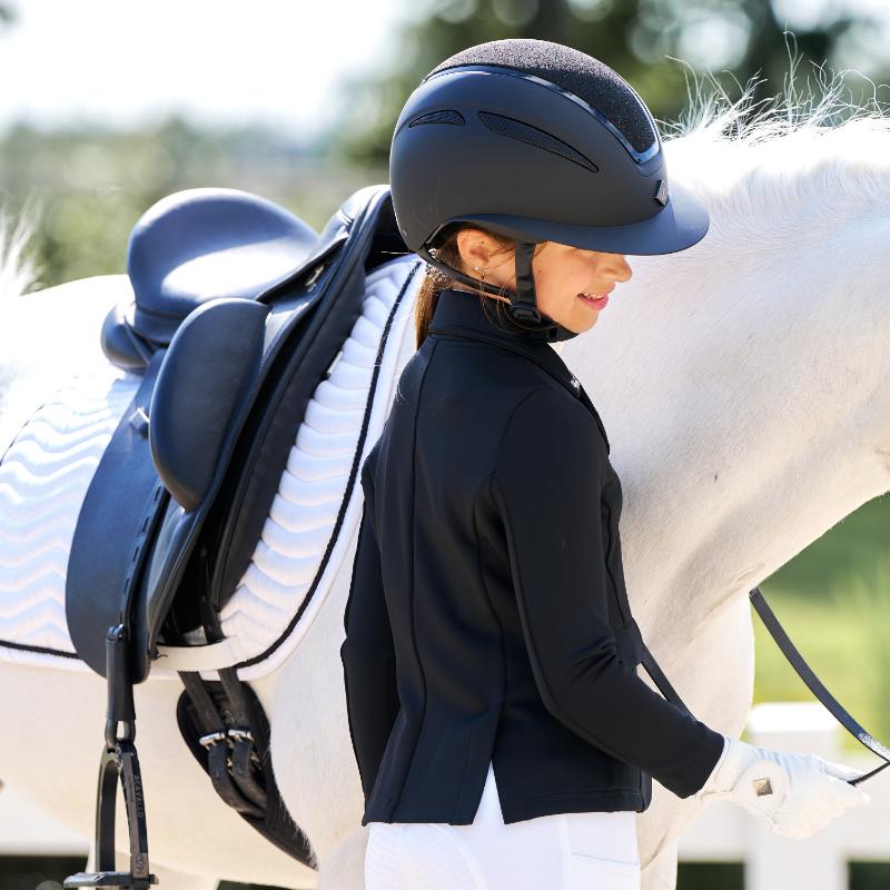 Imperial Riding laste võistluspintsak Basic must