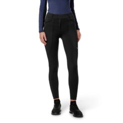 Equestrian Stockholm täisgrippidega ratsaretuusid Premium - Must