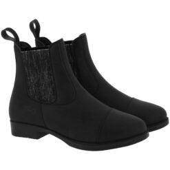 Riding World kunstnahast laste poolsaapad Glitter