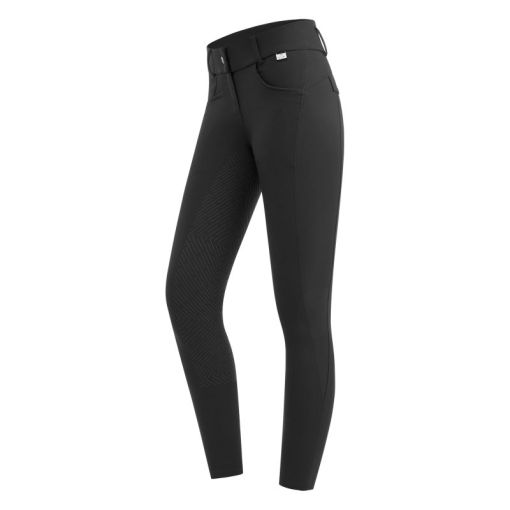 ELT kõrge värvli ja täisgrippidega ratsapüksid Comfort Glam - Must