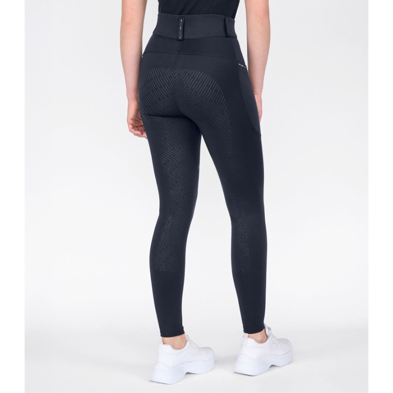 ELT kõrge värvli ja täisgrippidega ratsapüksid Romy Glam tumesinine 3