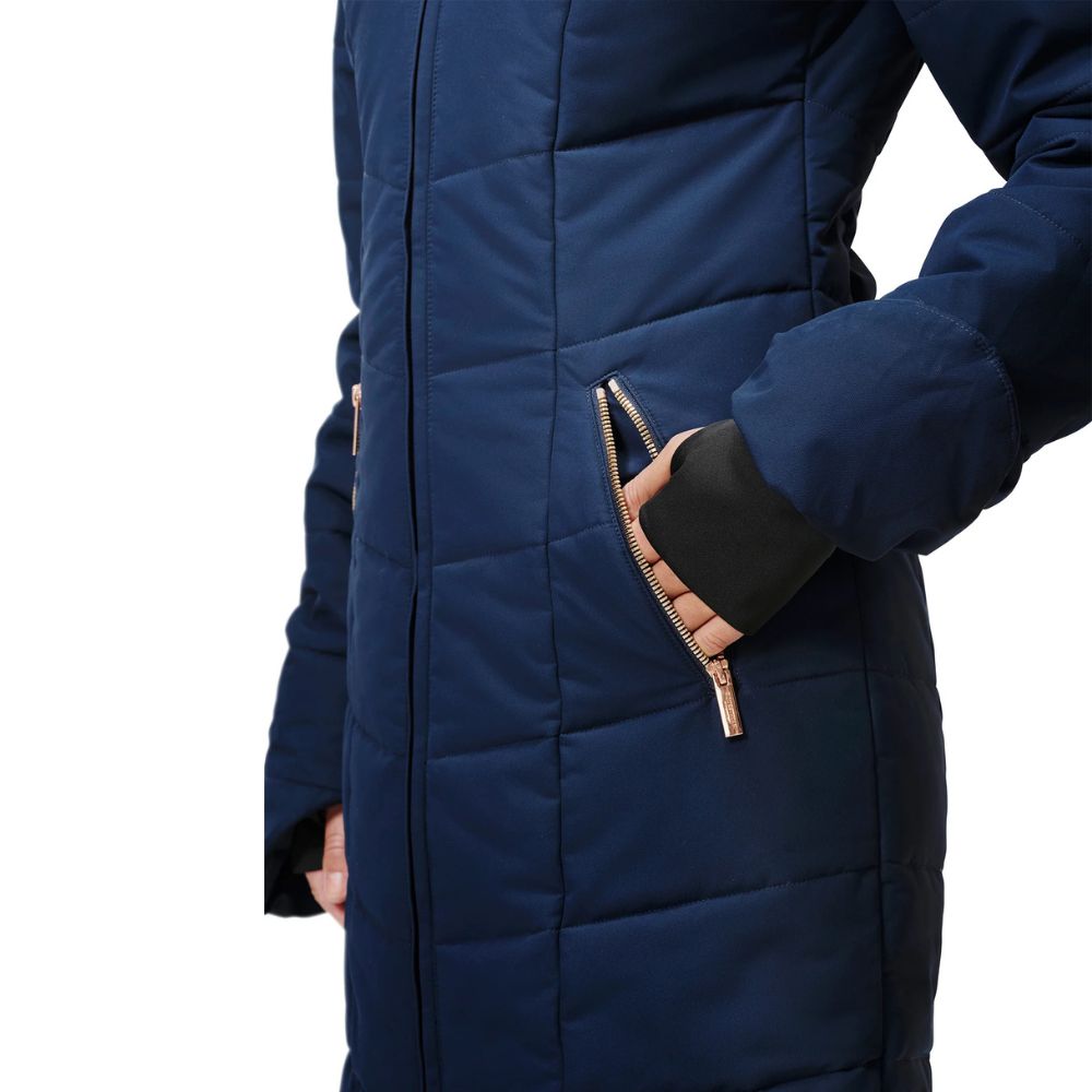 Equestrian Stockholm talveparka Denali Lagoon Blush - Sinine