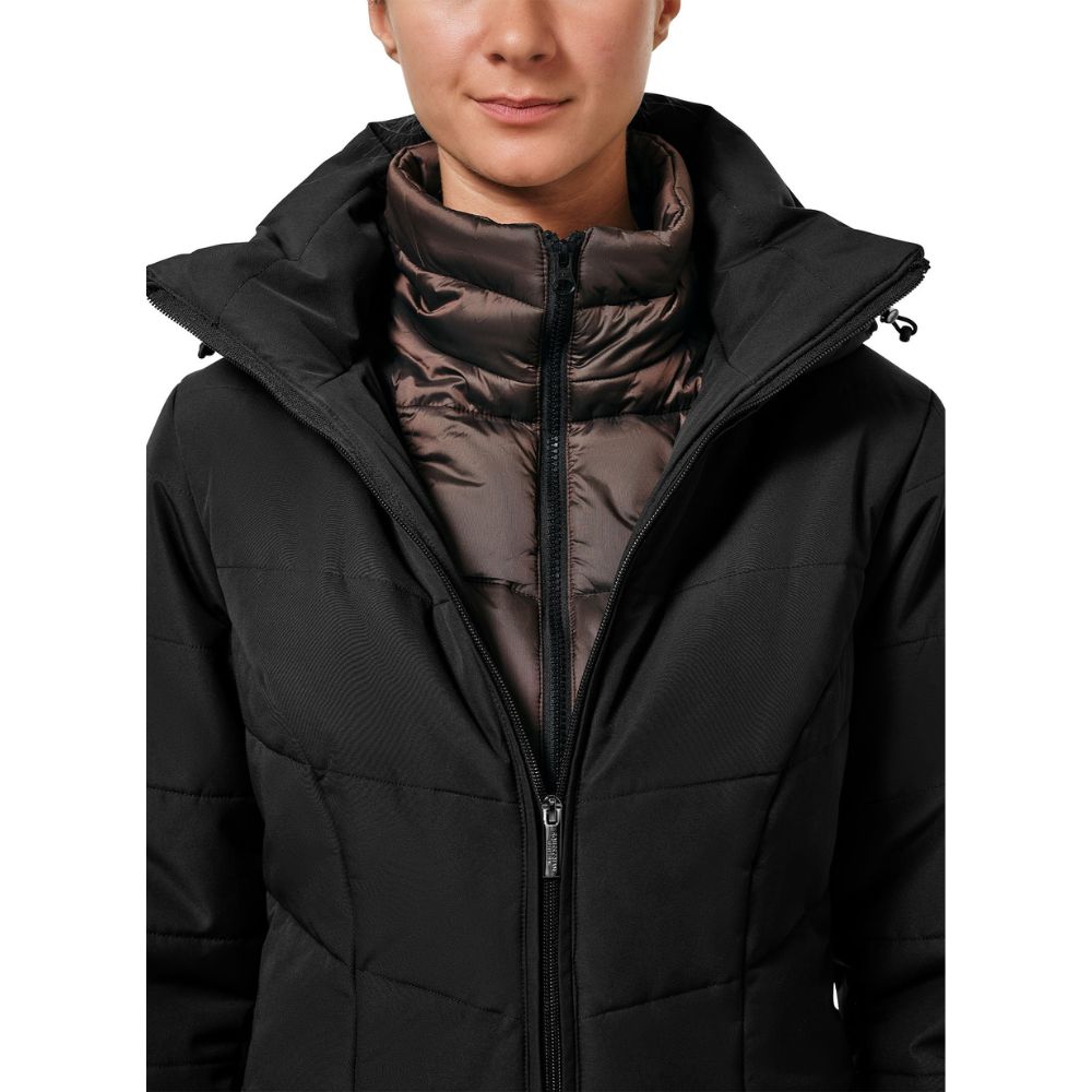 Equestrian Stockholm talveparka Denali Modern Black Mocha - Must