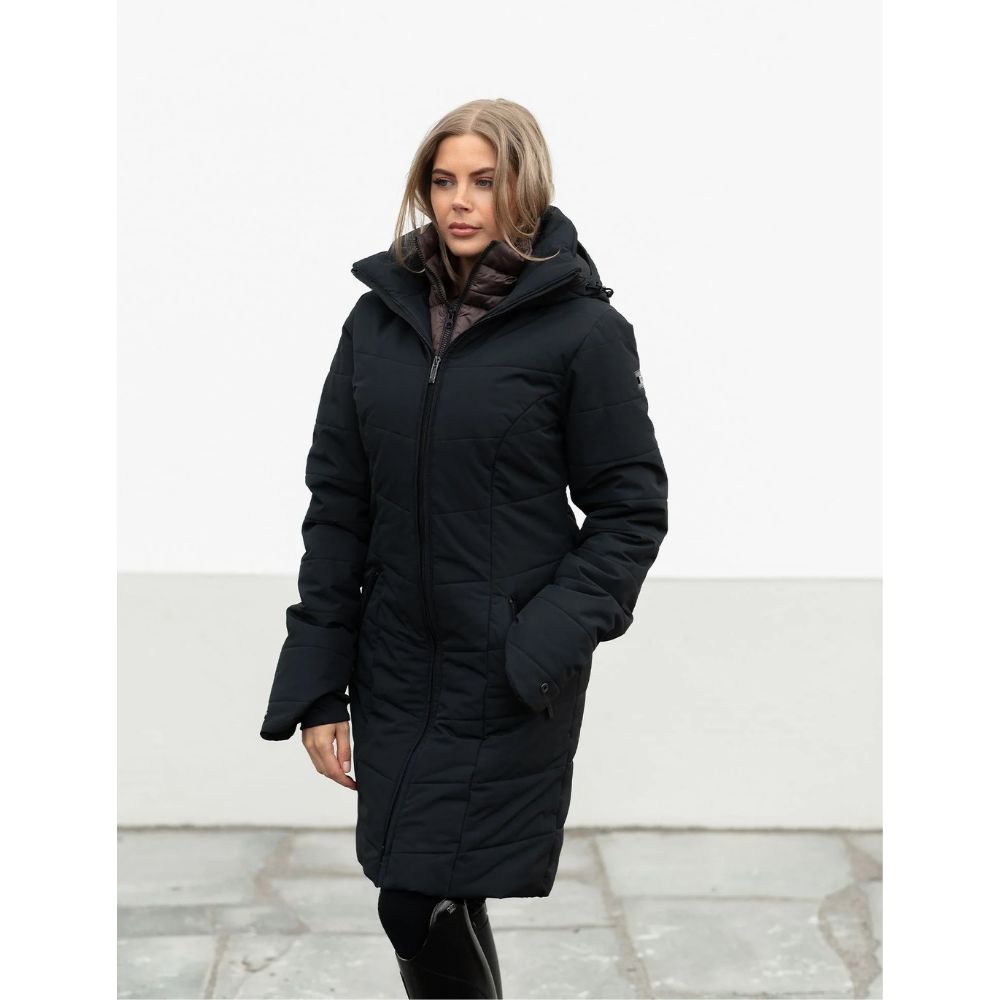 Equestrian Stockholm talveparka Denali Modern Black Mocha - Must