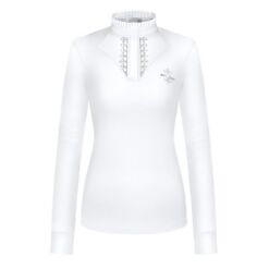 Fair Play pikkade varrukatega võistluspluus Tansy - Valge