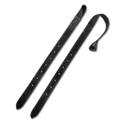 Wintec nahast vahetatavad sadulavöötripid - Must