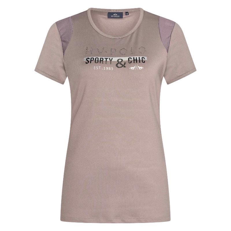 HV Polo T-särk Ariel - Pruun