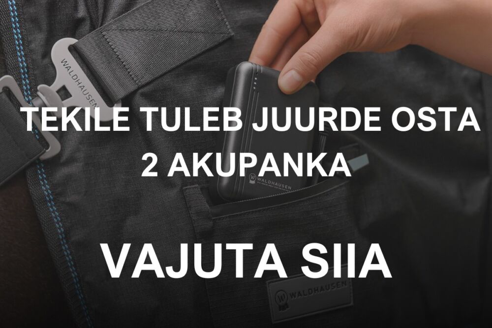 Waldhausen soojendav massaažitekk Health + Care TecSupreme akupangad