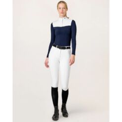 Equestrian Stockholm täisgrippidega ratsapüksid Elite White - Valge