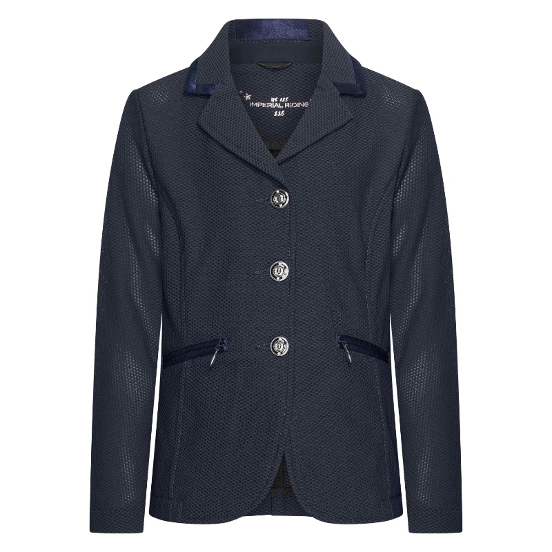 Imperial Riding laste võistluspintsak Air Meshy - Tumesinine