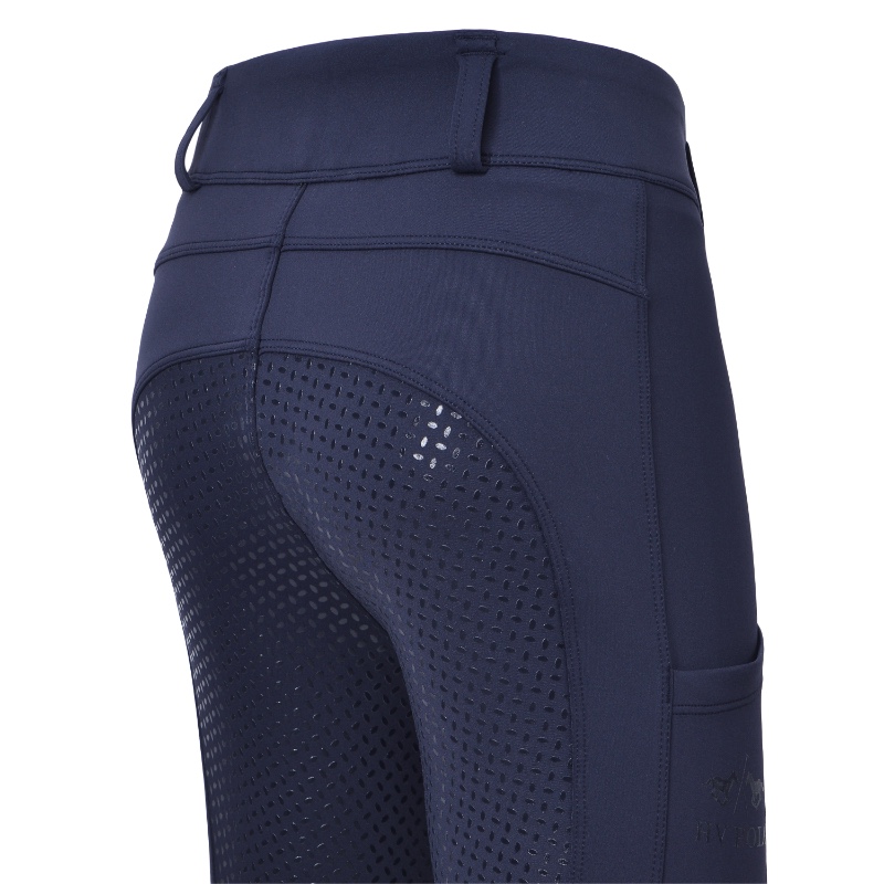 HV Polo laste kõrge värvli ja täisgrippidega ratsaretuusid Manou - Tumesinine