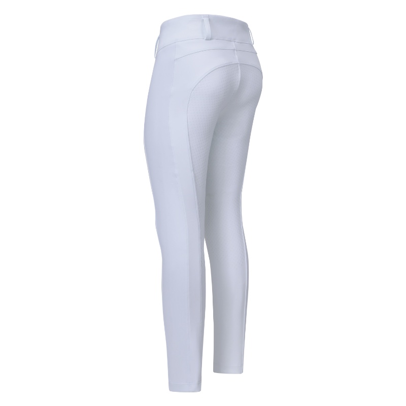 HV Polo laste kõrge värvli ja täisgrippidega ratsaretuusid Manou - Valge