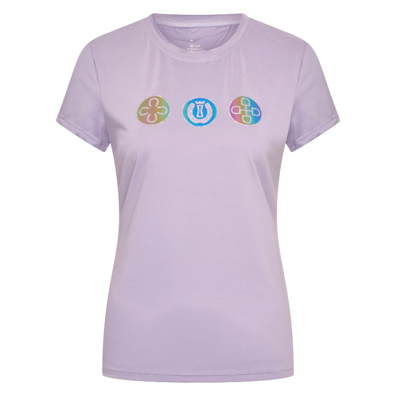 Imperial Riding T-särk Holographics - Helelilla