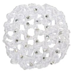 Imperial Riding krunnivõrk Diamonds Crochette valge