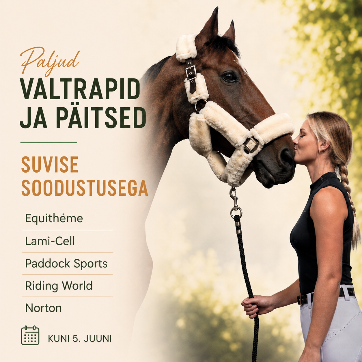 Banner ja kategooria valtrapid paitsed suvesoodustus