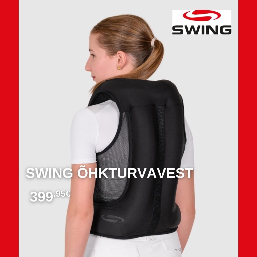 Swing banner turvavest