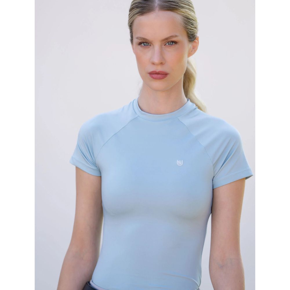 Equestrian Stockholm trennipluus Dynamic Short Ice Blue - Helesinine